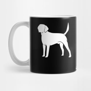 Labrador Retriever Minimalist Art - Black and White Mug